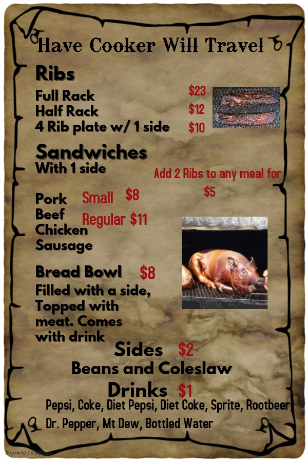 Menu Page 1